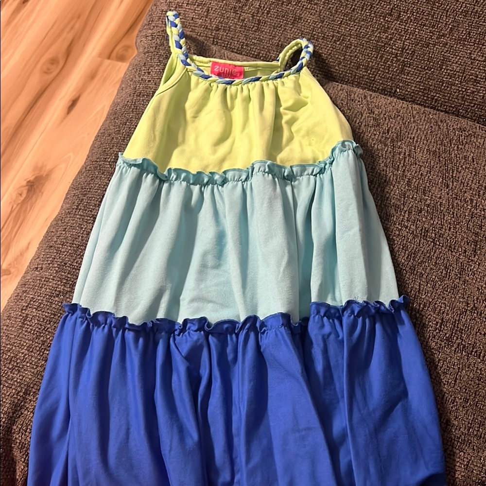 Colorful Tiered Dress